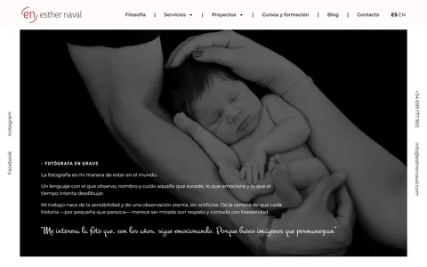 Web de Esther Naval