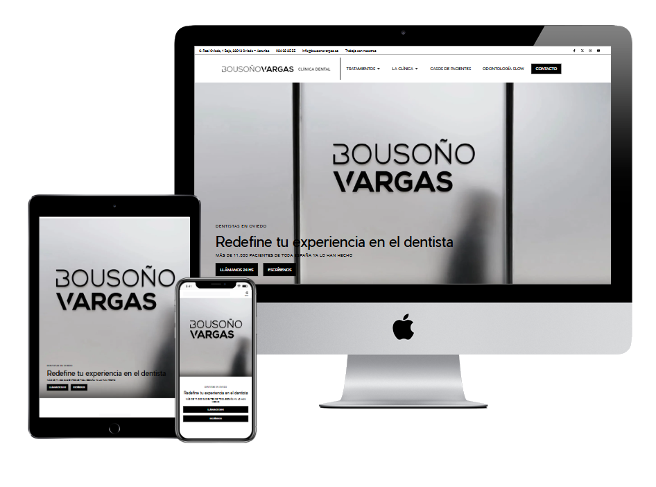Bousoño Vargas - Diseño Web a medida para Wordpress by Gregores One