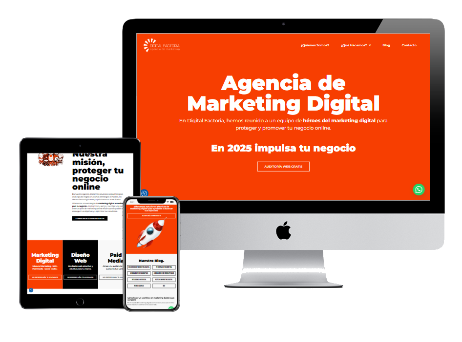 Digital Factoria - Diseño Web a medida para Wordpress by Gregores One