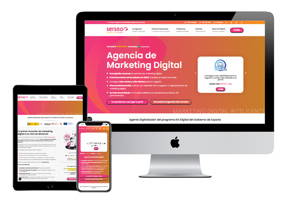 SERSEO - Diseño Web a medida para Wordpress by Gregores One